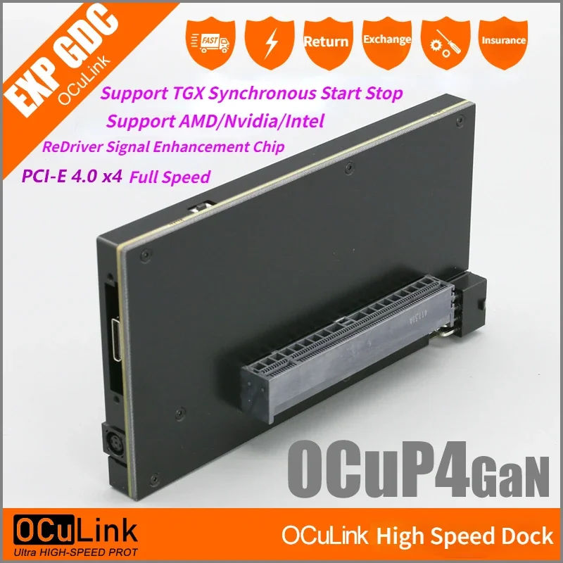 External Gpu Dock Pcie 4.0 Oculink - OCuP4GaN OCuLink GPU Dock Case con
