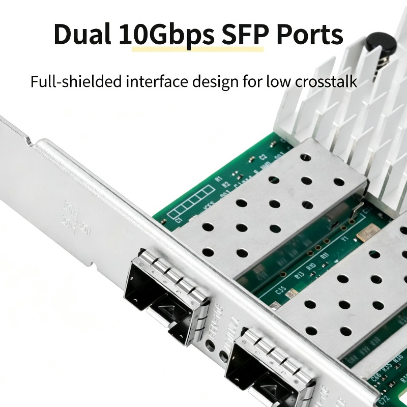 X520-DA2 82599EN Scheda di ret - 10Gb Sfp+ Pcie Network Card Dual Port recensione e prezzo