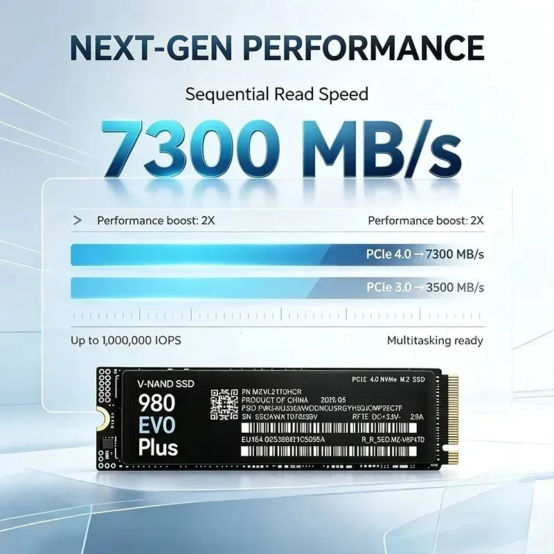 980 EVO Plus M.2 2280 NVMe PCI - M.2 Nvme 4Tb Pcie 4.0 Ssd recensione e prezzo